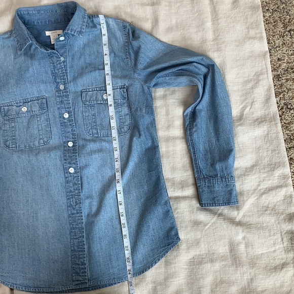 J. crew KEEPER button down chambray shirt - Picture 6 of 8